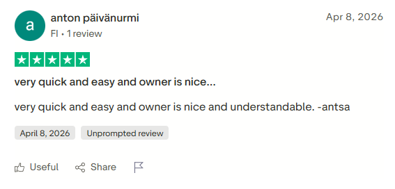 Trustpilot review